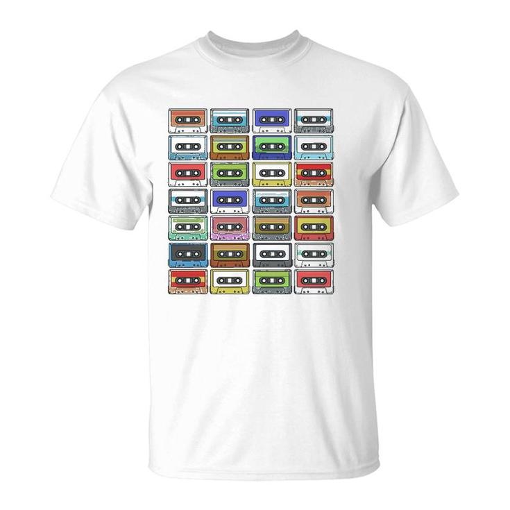 Cassette Tape 80S 90S Retro Music T-Shirt