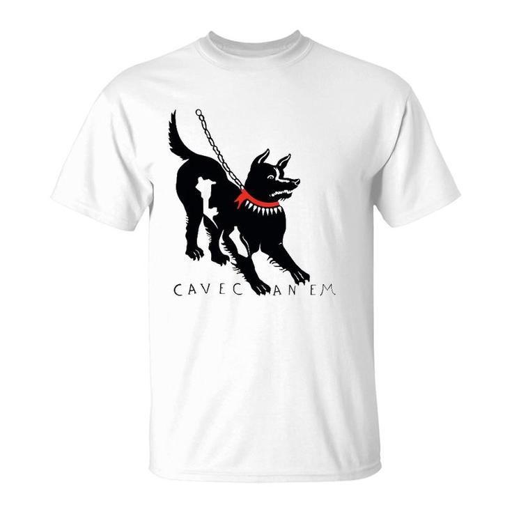 Cave Canem Beware Of Dog T-Shirt