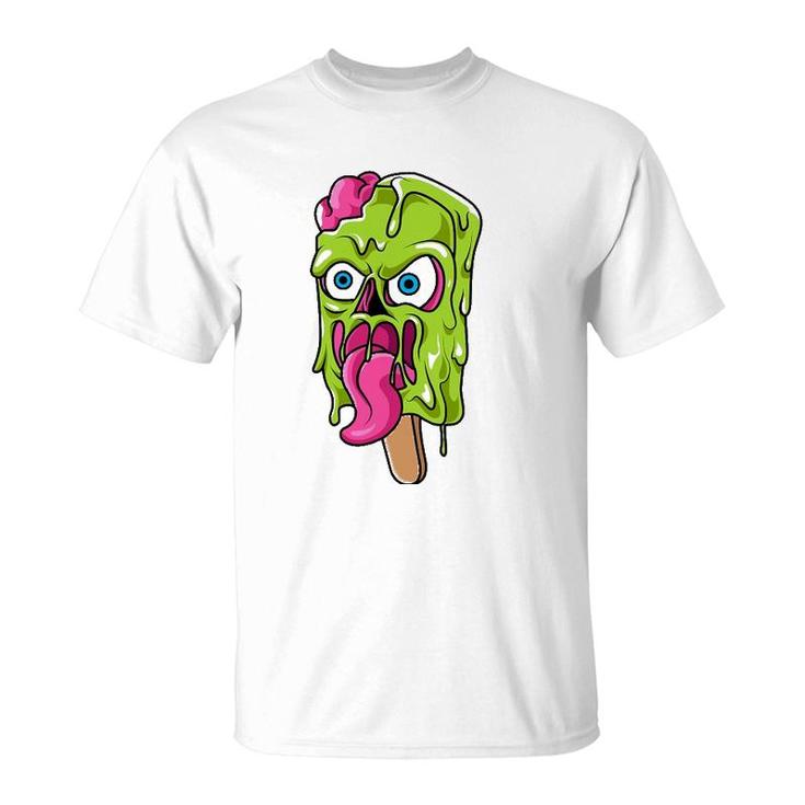 Creepy Cute Popsicle Zombie Lover T-Shirt