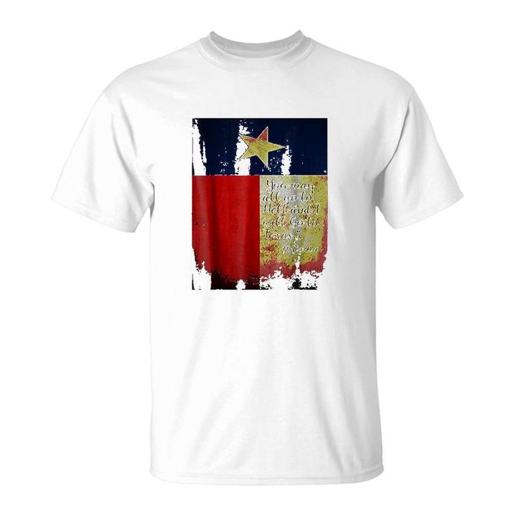 Crockett Texas Flag T-Shirt