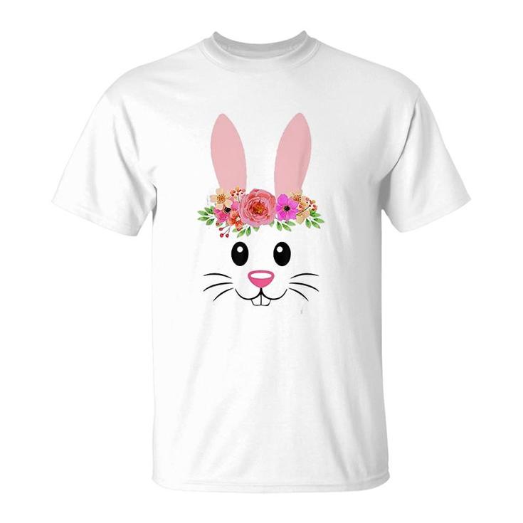 Cute Easter Bunny Face T-Shirt