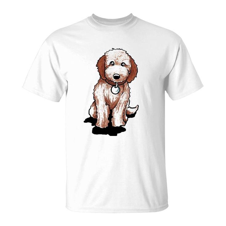 Cute Goldendoodle Puppy Gift Golden Doodle Pullover T-Shirt