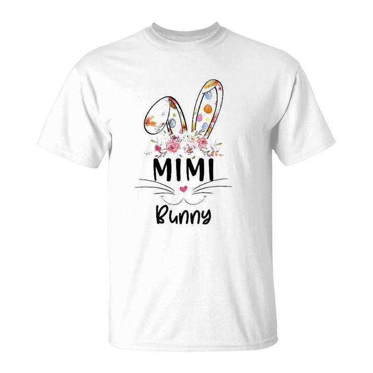 Cute Mimi Bunny Easter Family Matching Outfit T-Shirt