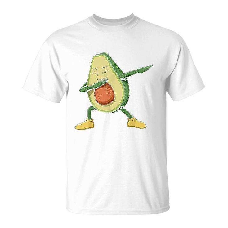 Dabbing Avocado Funny T-Shirt