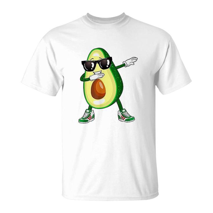 Dabbing Avocado Funny Vegan Food Lover T-Shirt