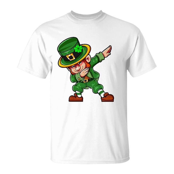 Dabbing Leprechaun St Patrick's Day Irish Saint Patricks Day T-Shirt