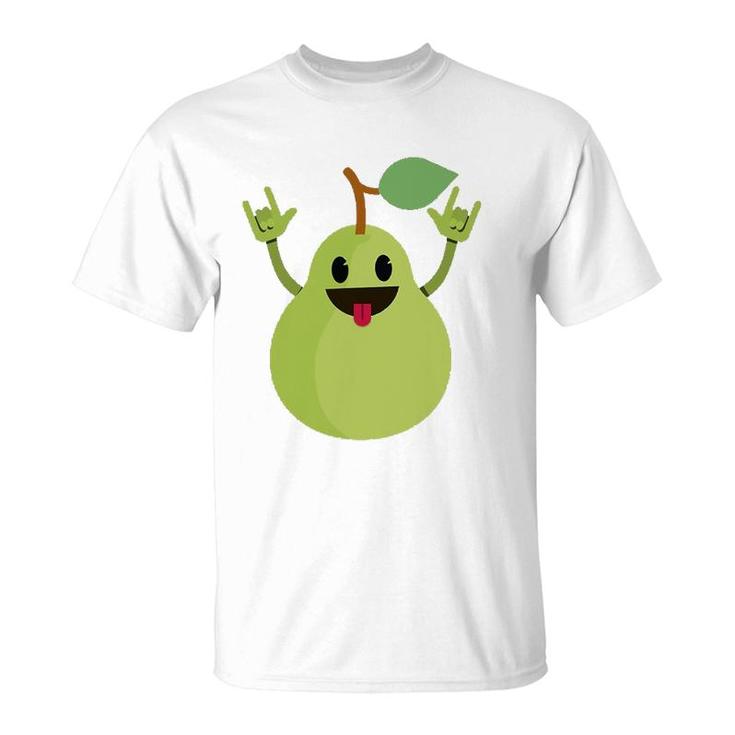 Dancing Pear Funny Dance Fruit Dancer Novelty Tee T-Shirt