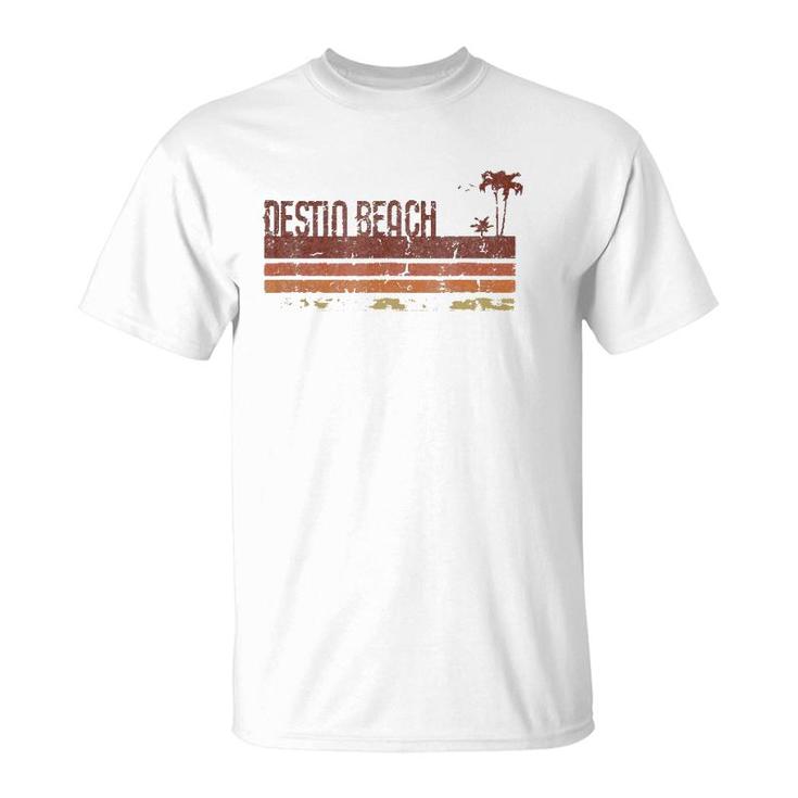 Destin Beach Florida Vintage 70S 80S Vacation T-Shirt