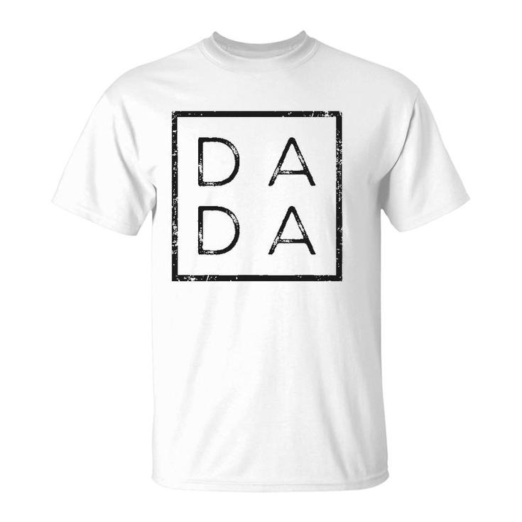 Distressed Dada Funny Graphic For New Dad Him Dada T-Shirt