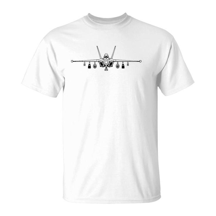 Ea-18G Growler Silhouette T-Shirt