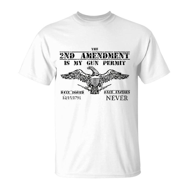 Eagle 2nd Amendment T-Shirt
