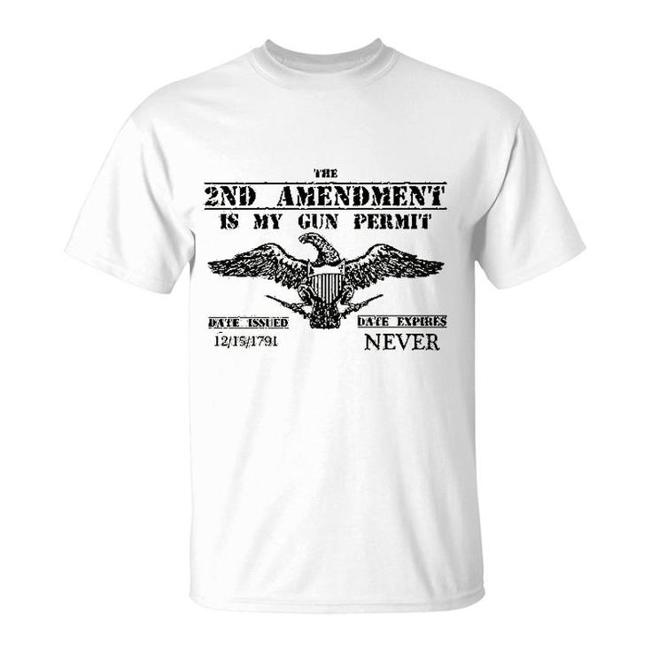 Eagle 2nd Amendment T-Shirt