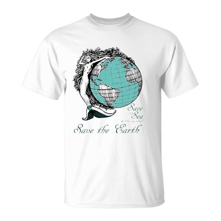 Earth Day Ocean Environmental Awareness T-Shirt