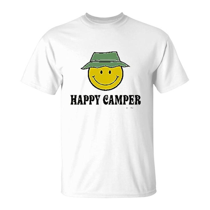Earth Sun Moon Happy Camper T-Shirt