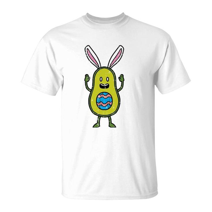 Easter Avocado Bunny Egg Funny Fruit Vegan Men Women Kids T-Shirt
