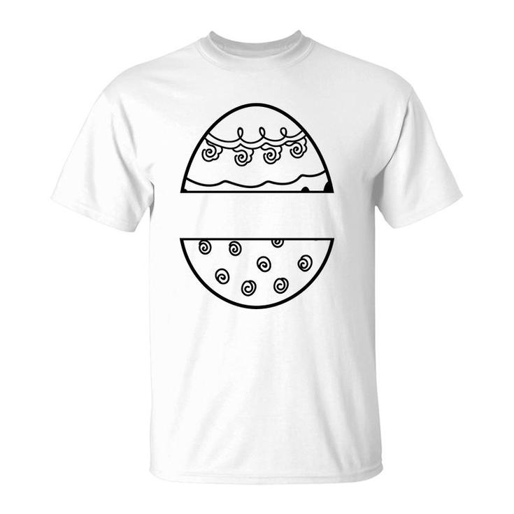 Easter Egg Monogram Bundle Great T-Shirt