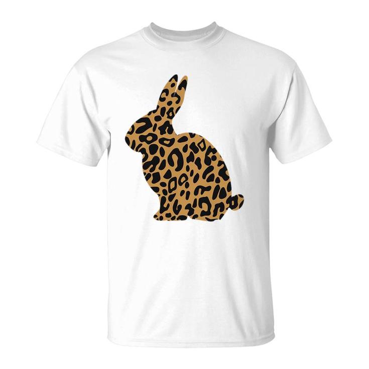 Easter Leopard Funny Rabbit T-Shirt