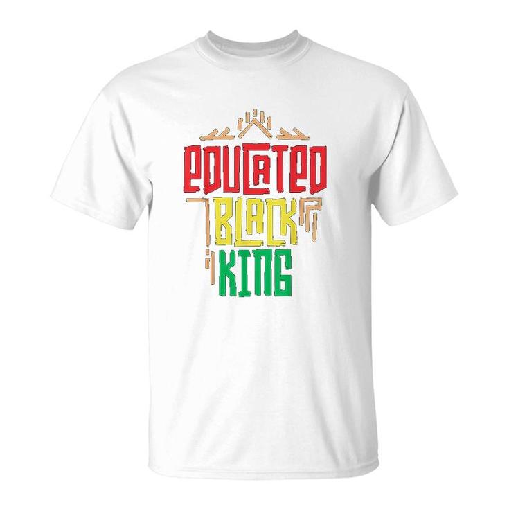 Educated Black King T-Shirt