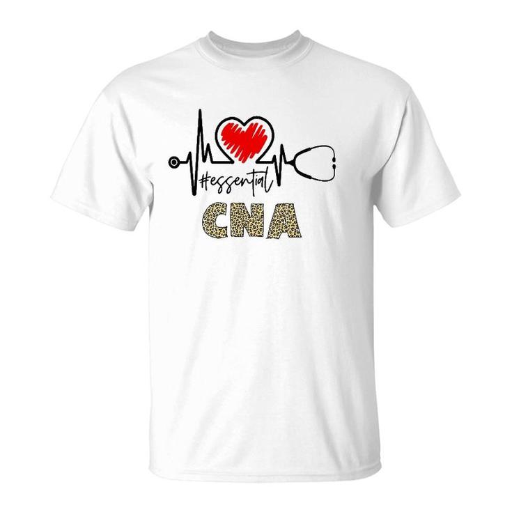 Essential Cna Heartbeat Cna Nurse Gift T-Shirt