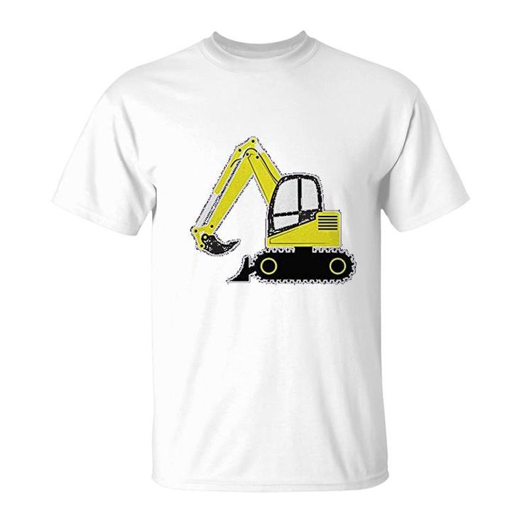 Excavator Construction V2 T-shirt