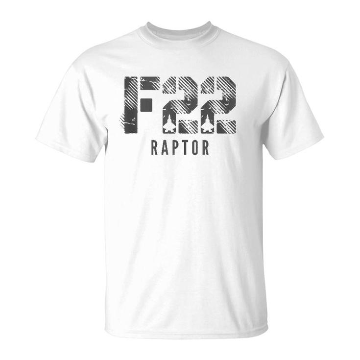 F 22 Raptor American Fighter Jet  T-Shirt