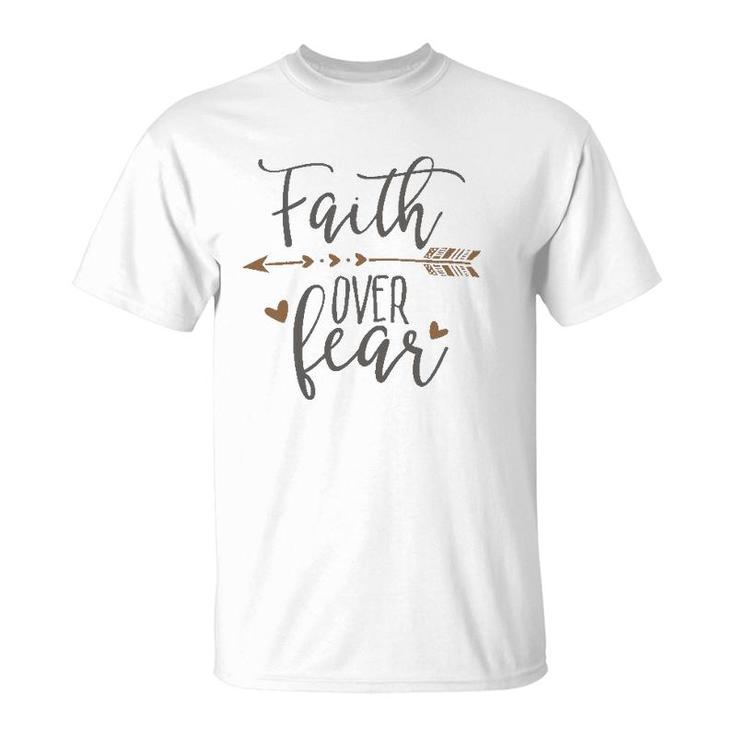 Faith Over Fear Faith Over Fear Ltd T-Shirt
