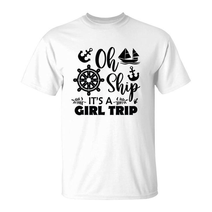 Family Cruise Squad Trip 2022 It_S A Girl Trip T-shirt