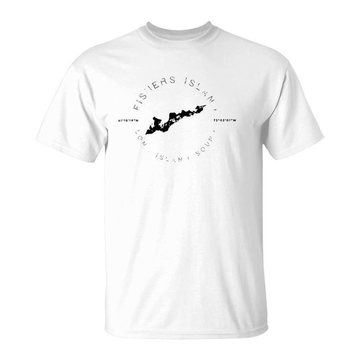 Fishers Island Long Island Ny Graphic Vintage T-Shirt