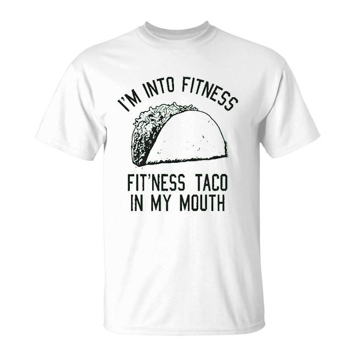 Fitness Taco Funny Gym Graphic T-Shirt