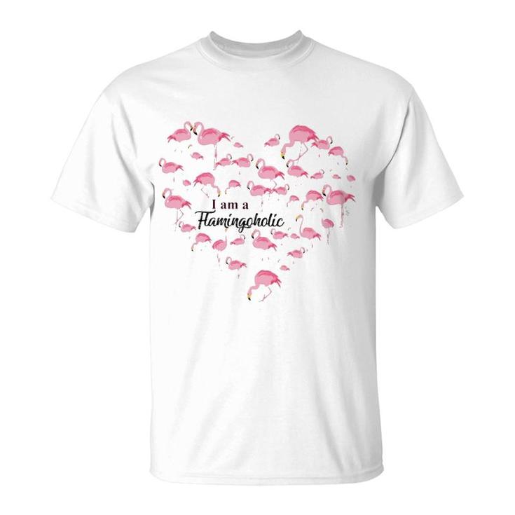 Flamingo Im A Flamingoholic T-Shirt
