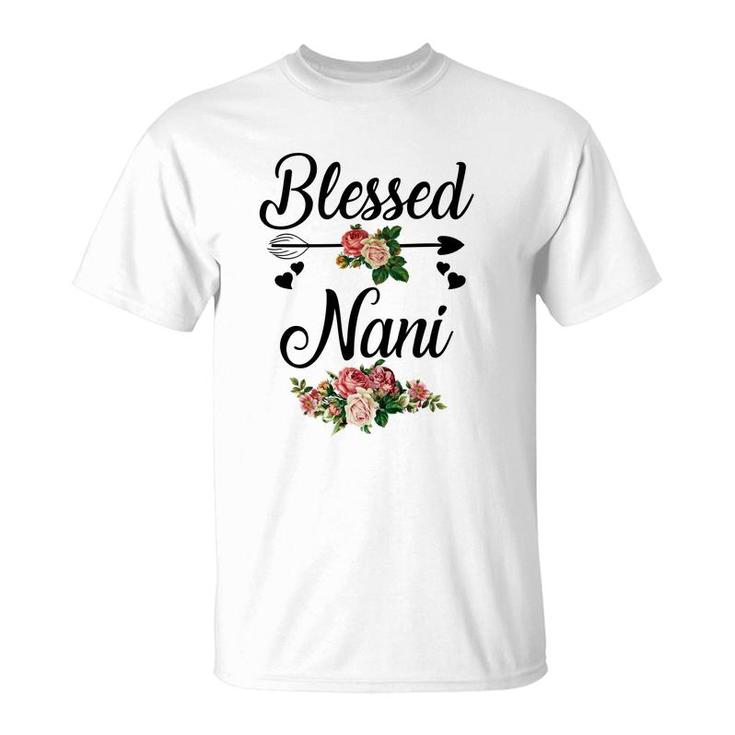 Flower Blessed Nani T-Shirt