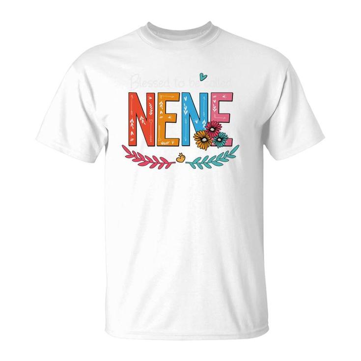 Flower Blessed To Be Called Nene T-Shirt