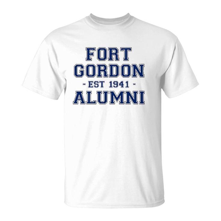 Fort Gordon Alumni College Themed Fort Gordon Army Veteran T-Shirt