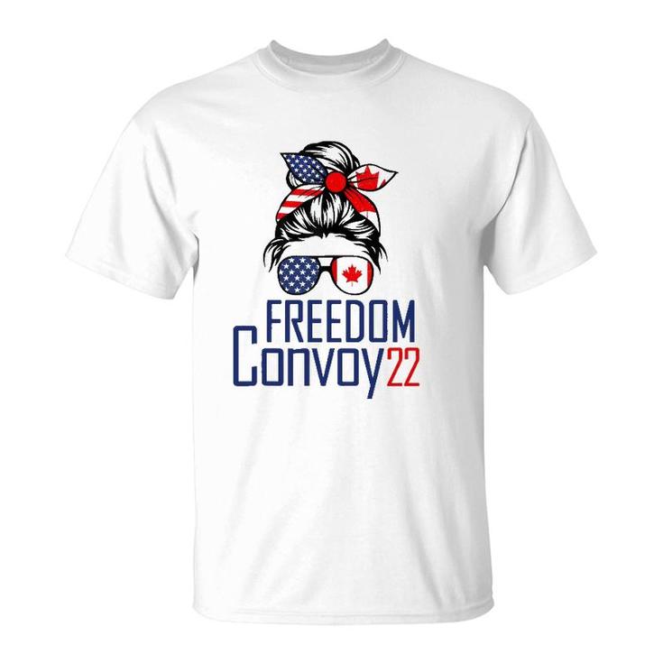 Freedom Convoy 2022 Supporter I Support Canadian Truckers T-Shirt