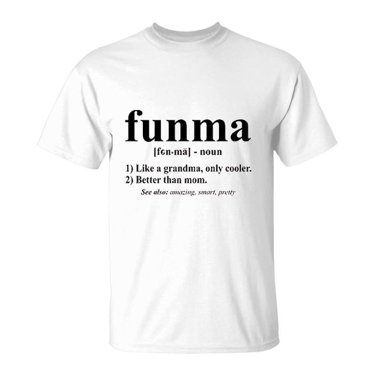 Funma Fun Grandma Funny T-Shirt