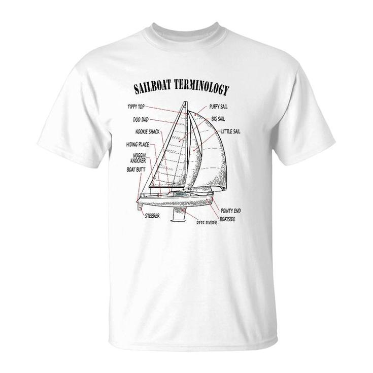 Funny And Completely Wrong Sailboat Terminology T-Shirt
