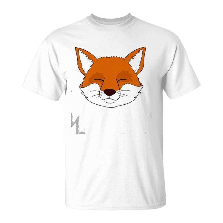 Funny Animal Face T-Shirt Cute Fox Costume For Kids