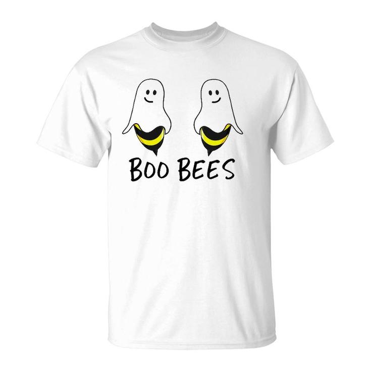Funny Boo Bees Matching Couples Halloween Costume T-Shirt