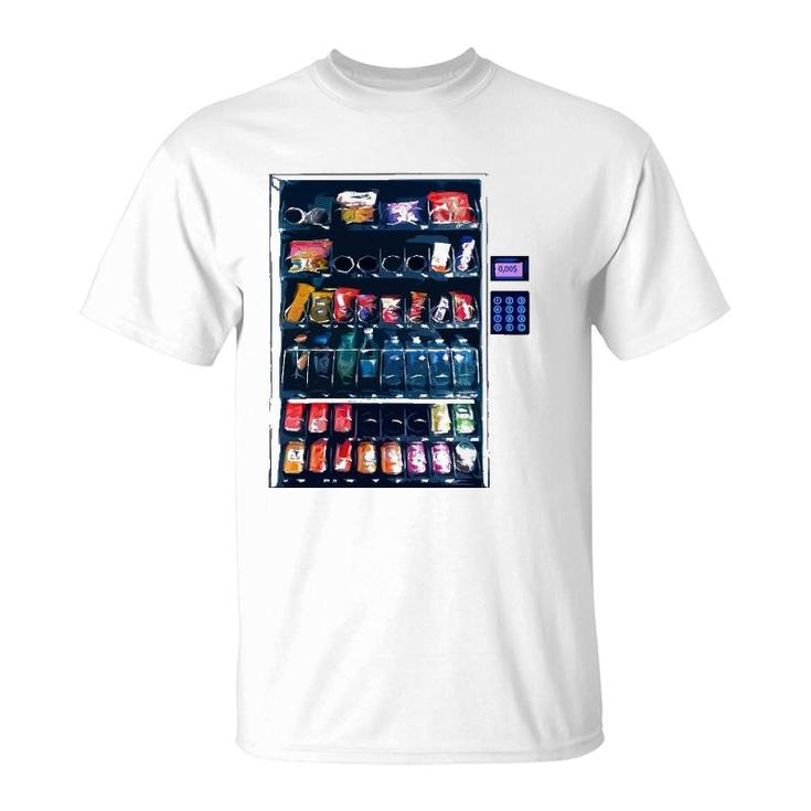 Funny Costumes For Halloween Vending Machine Silvester T-Shirt