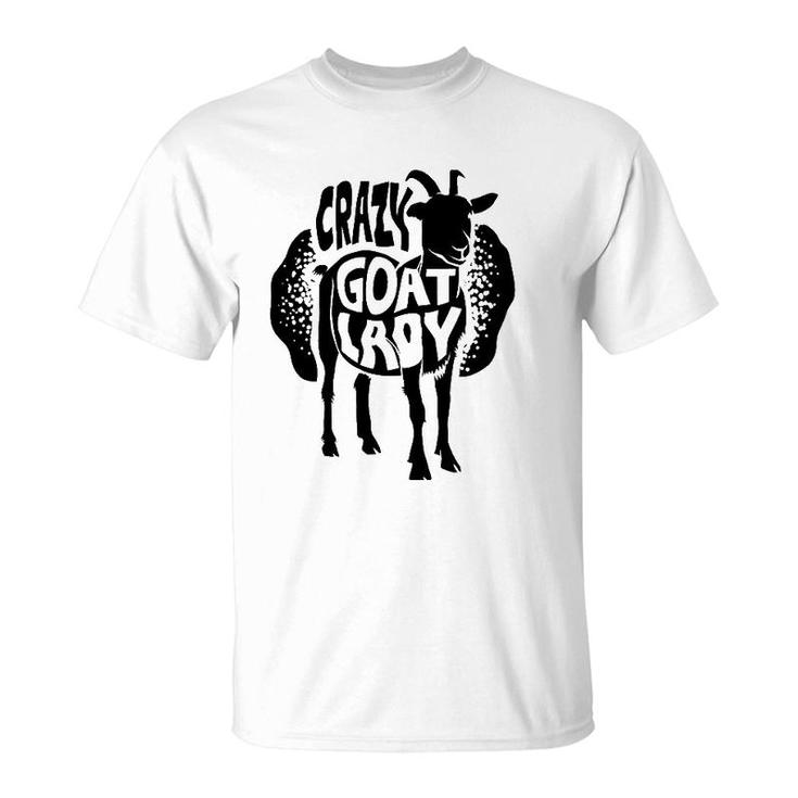Funny Crazy Goat Lady Birthday For Cool Women Or Girls T-Shirt