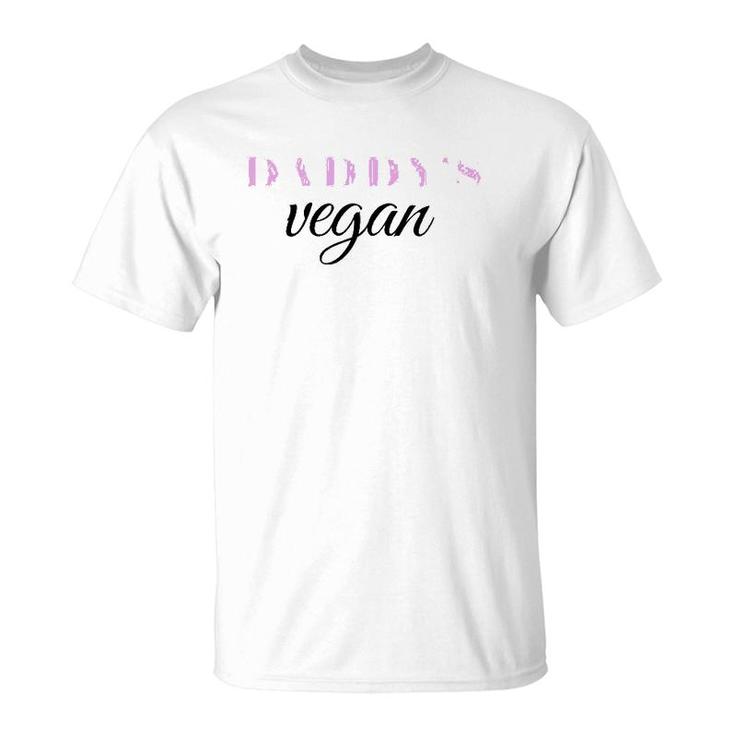 Funny Daddy's Vegan Vegetarian Lgbt Gay Pride Gift T-Shirt