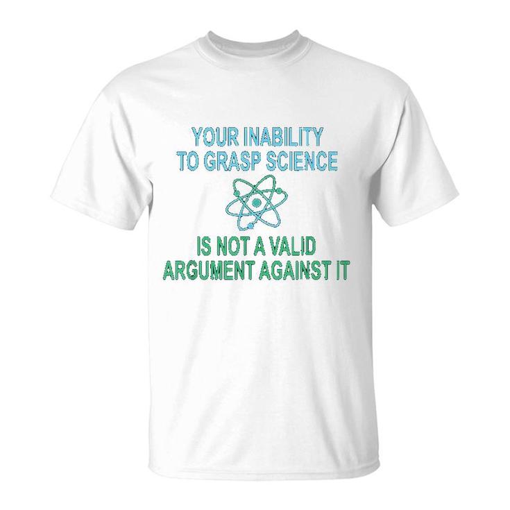 Funny Pro Science Advocate Scientific T-Shirt