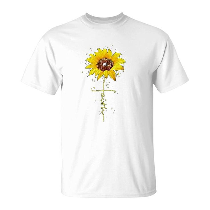 Funny Sunflower Faith T-Shirt