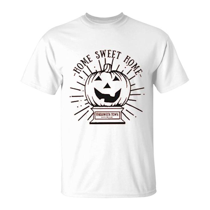 Funny Sweet Home Pumpkin Graphic T-Shirt