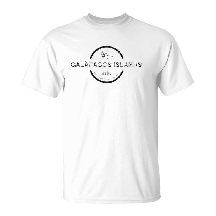 Galapagos Islands Graphic Retro Vintage T-Shirt