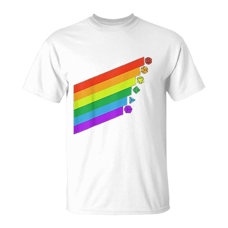 Gay Pride Rainbow Nerdy T-Shirt