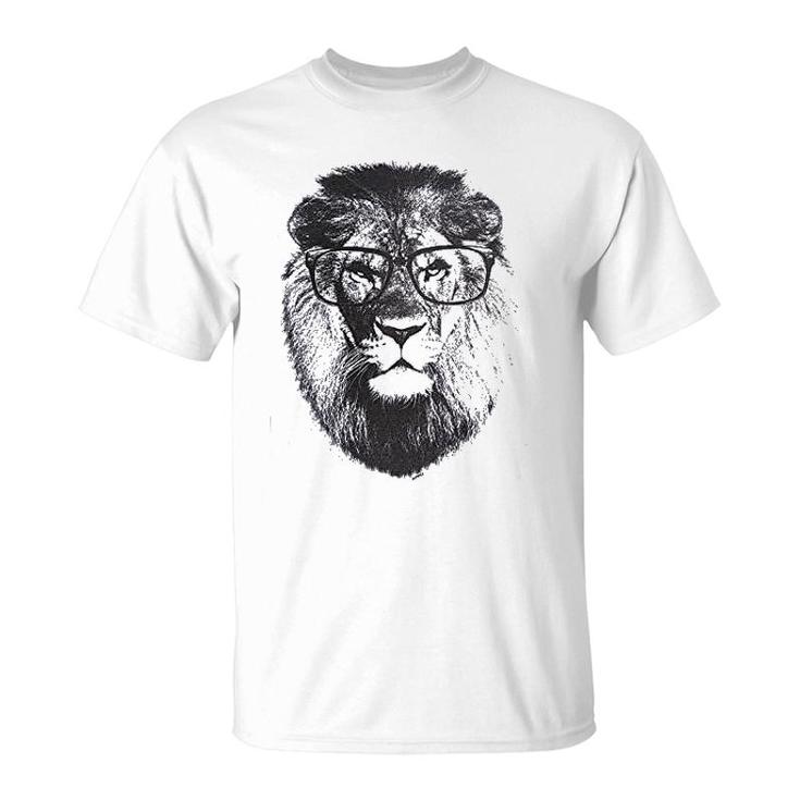 Geek Lion King Of Jungle T-Shirt