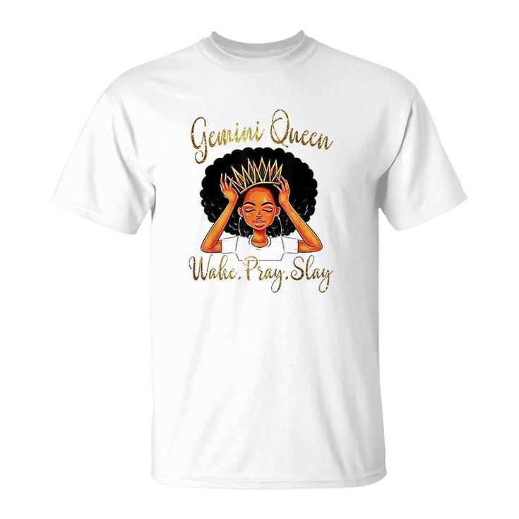 Gemini Queens Are Born In May 21 June 21 T-Shirt