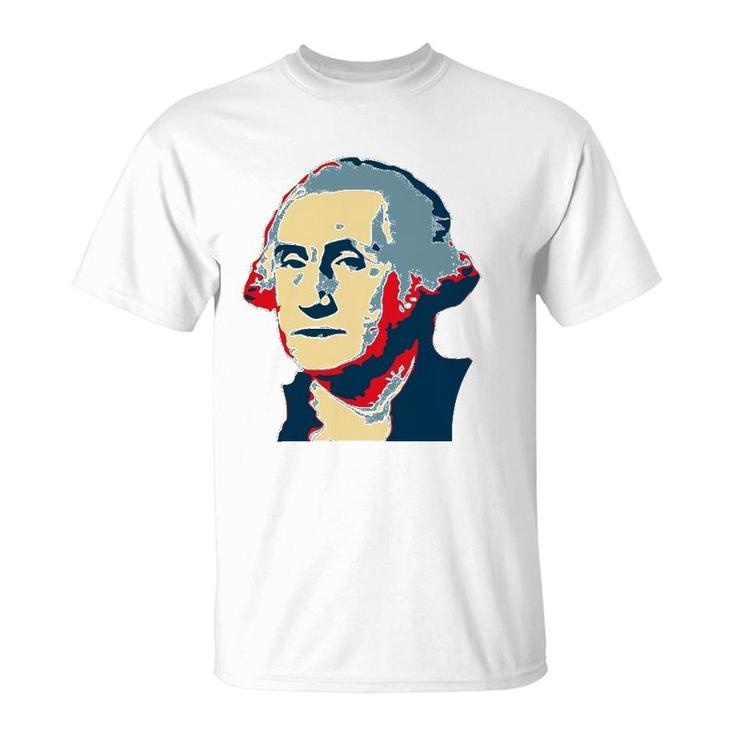 George President Washington Pop Art T-Shirt