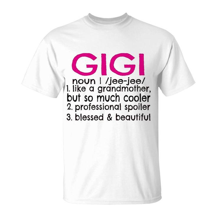 Gigi Definition Canvas Tote Bag Grandma Gift T-Shirt